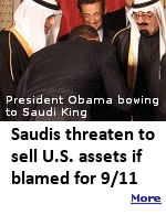 Saudi Arabia  will sell off billions of dollars' of U.S. investments if Congress passes a bill saying the Saudi's are responsible for the Sept. 11 attacks.